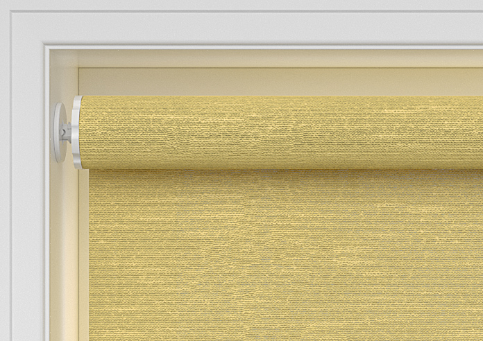 Savona, Lustrous Yellow - Twist&Fit Roller Blind - Image 9